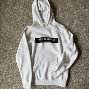 Wildfang White Hoodie